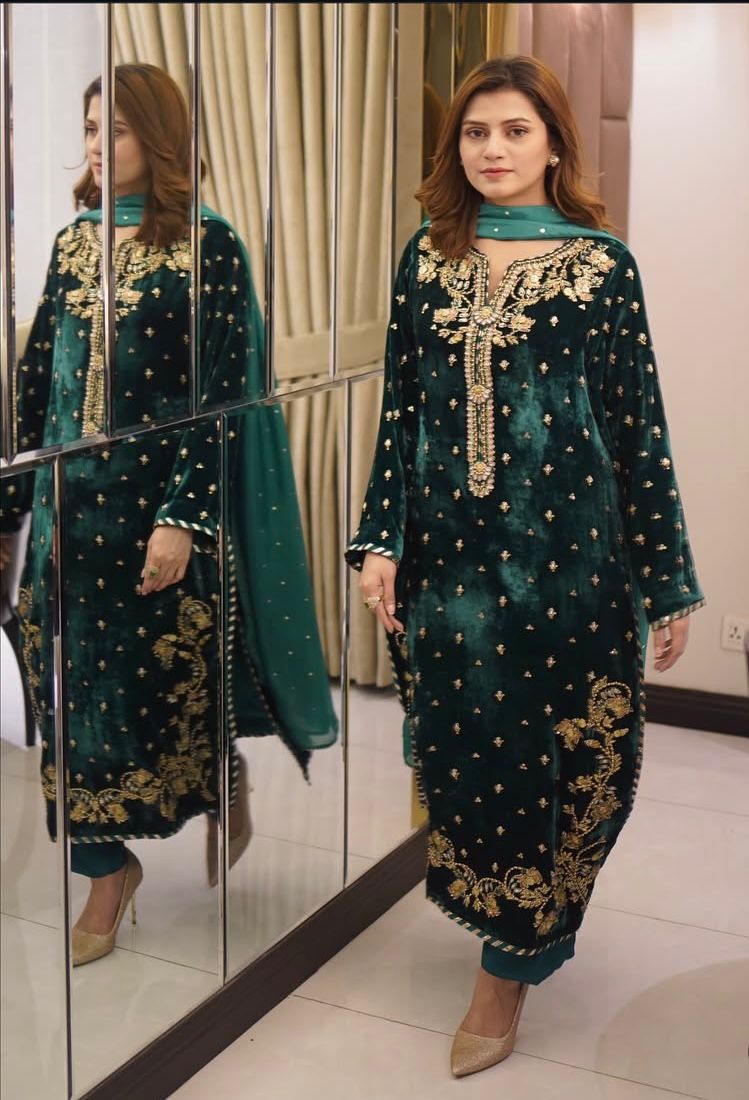 Handcrafted Pure French Velvet