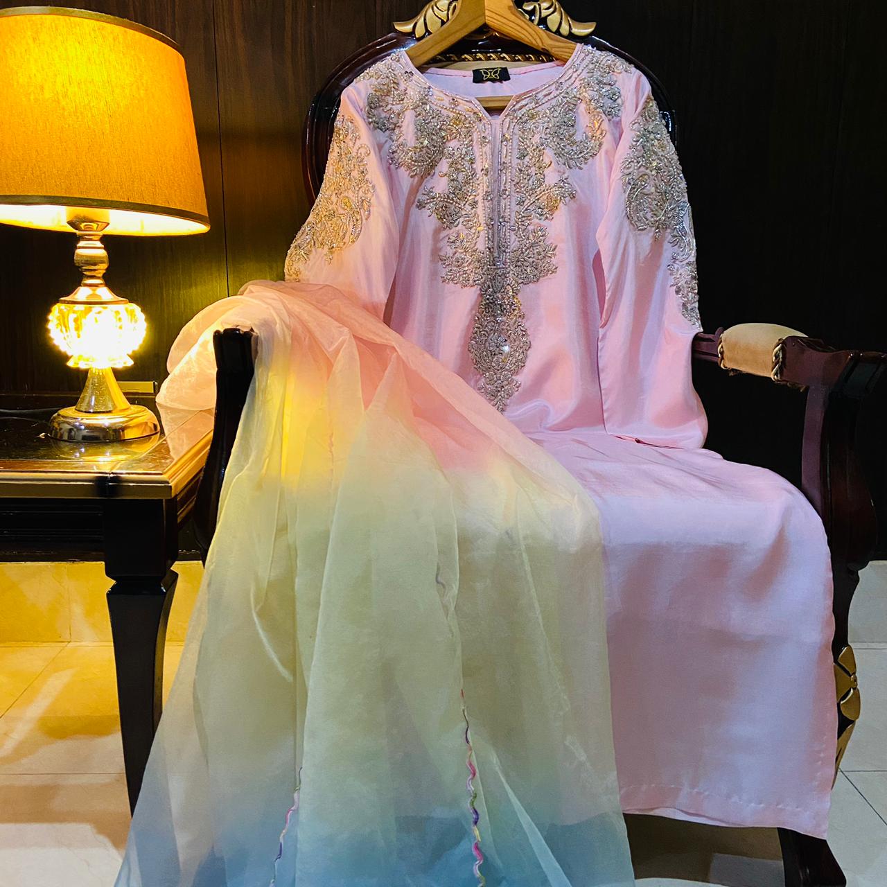 Pure Tussle Silk Ensemble