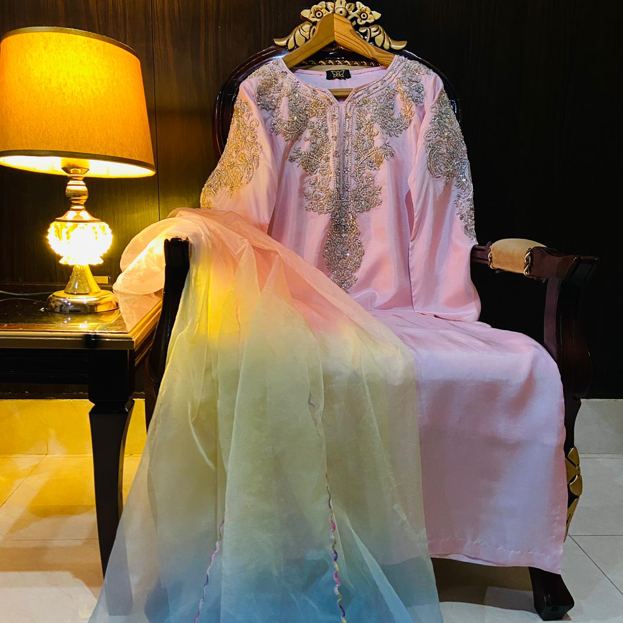 Pure Tussle Silk Ensemble